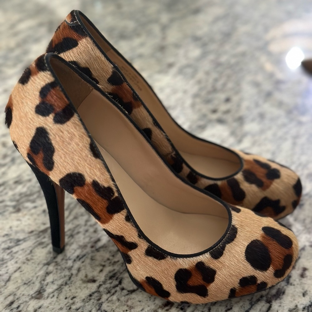 Talbot animal print high heel shoe